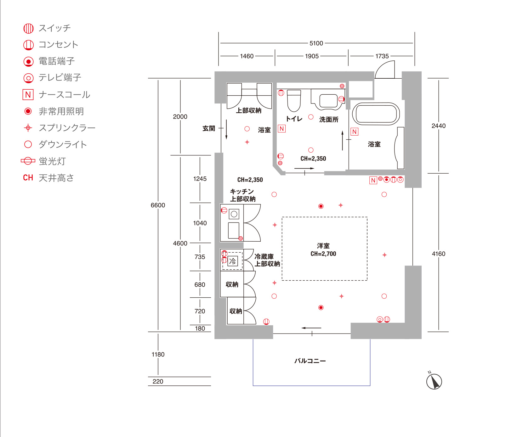 居室間取り図