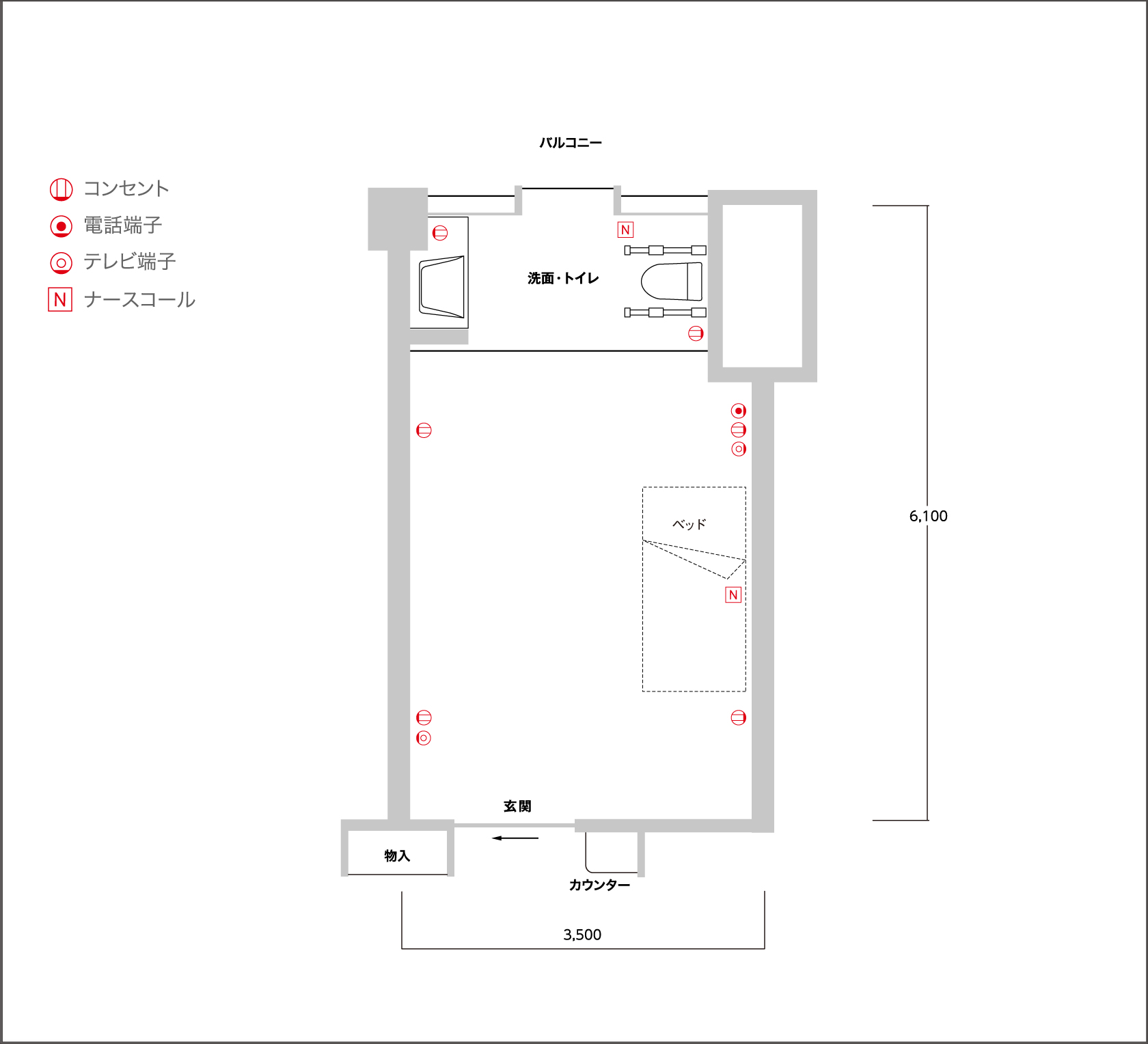 居室間取り図