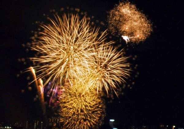 秋祭りとたまがわ花火大会