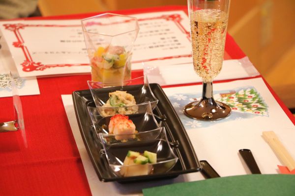 中華でクリスマスランチ