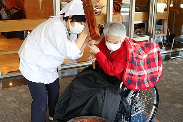 餅つき