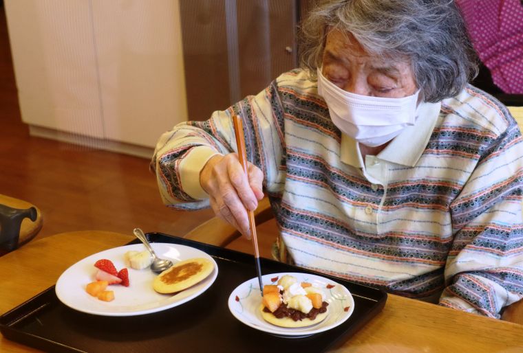 生クリームは沢山乗せましょう！ 