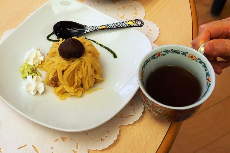 モンブランでカフェタイム