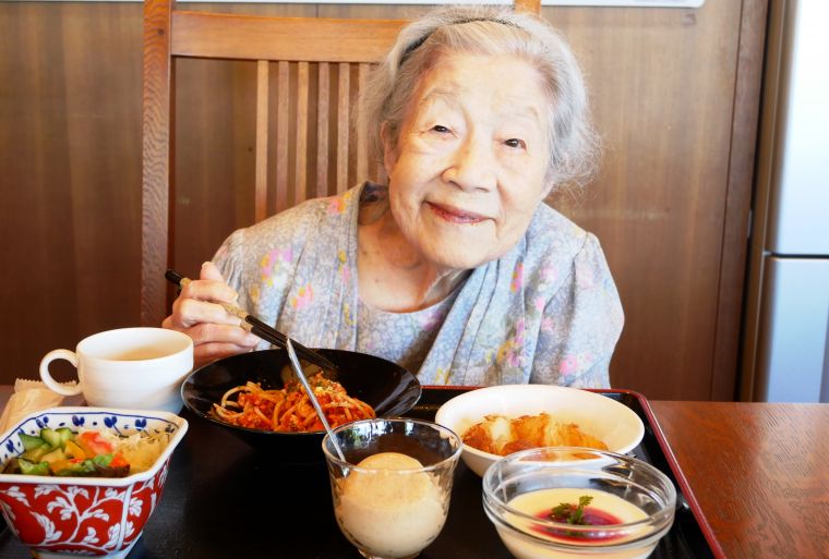 「とってもおいしいわ～！」と完食されました♪