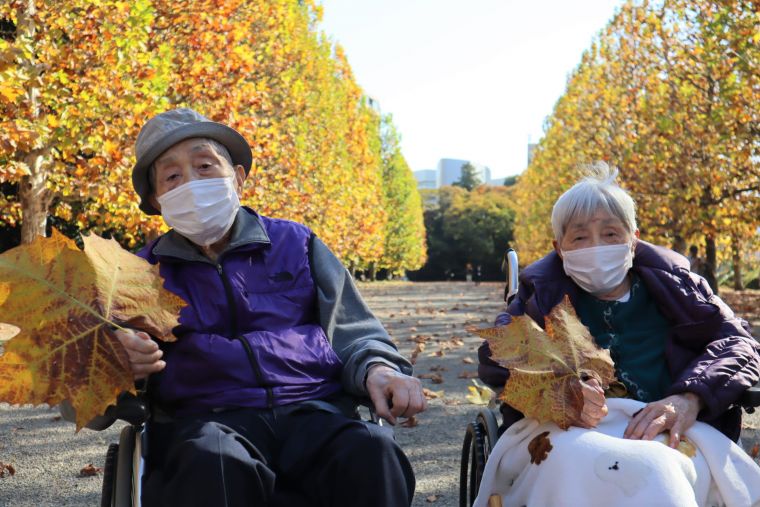 ご夫婦の年齢を合わせると200歳！喜々として一緒にお出かけできることに感謝です。