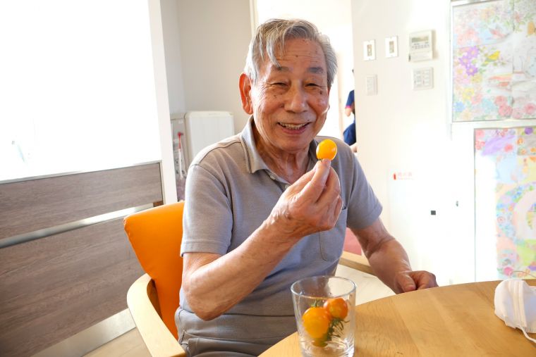 美味しく育ちました！