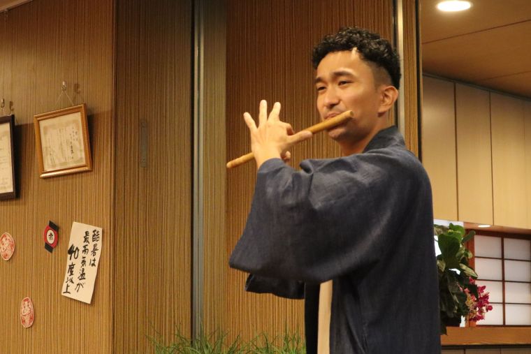 和楽器の素敵な音色が響きました