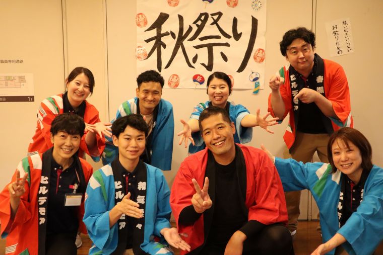 他事業所から応援も来てくださり、とても賑やかな秋祭りとなりました