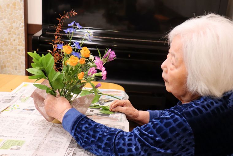 深まる秋のアレンジメント