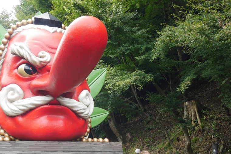 展望列車に乗って鞍馬へ！