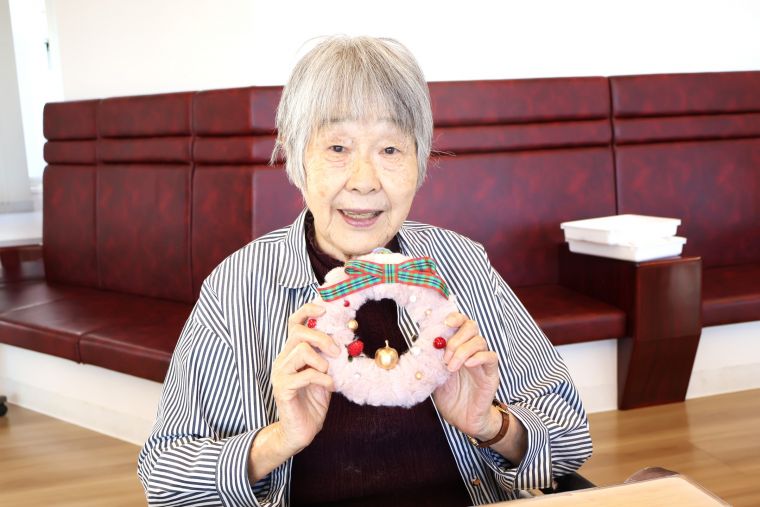 季節を感じるリース作り