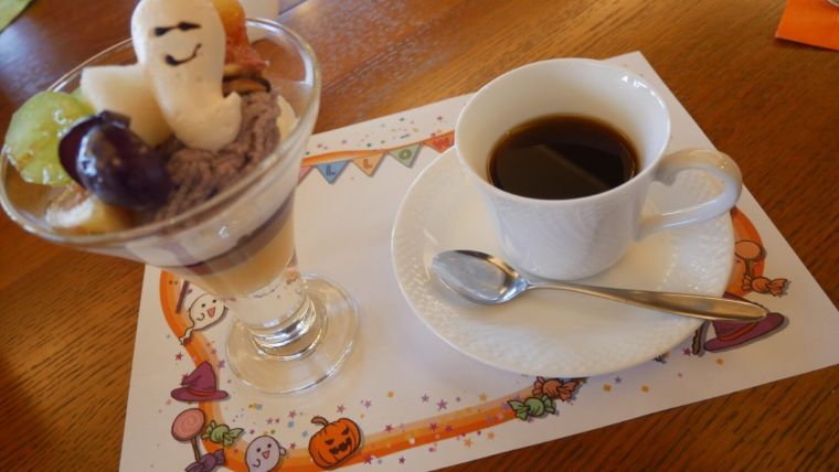 手作りハロウィンパフェ！