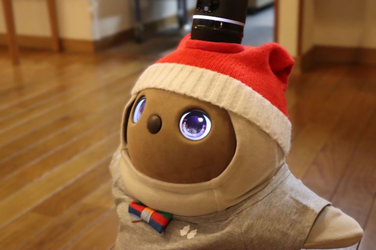 ＬＯＶＯＴＯのころすけもサンタの衣装で参加しています