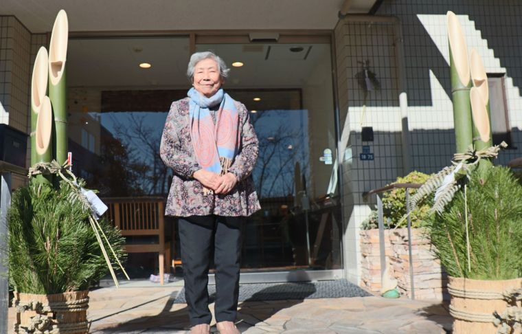 福が沢山集まりそうな、大きな門松と穏やかな陽ざしにうっとりです🎍