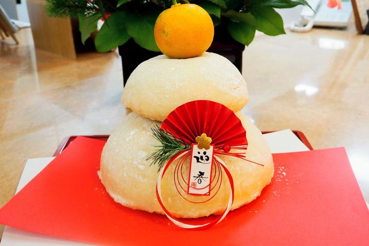 過去一番の鏡餅が搗けました