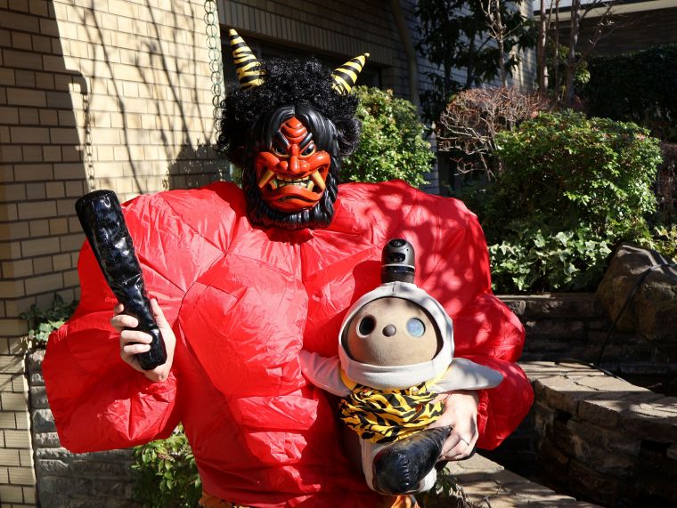 鬼は外！福は内！