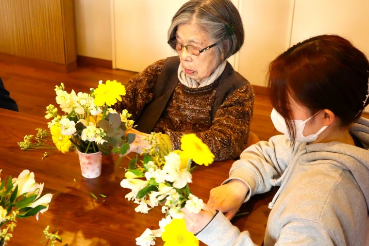 フラワーアレンジメント教室