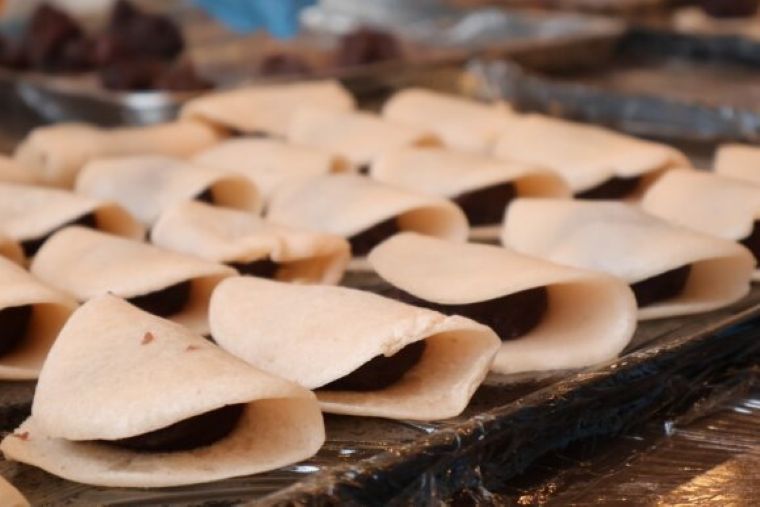 ひな祭りと桜餅。