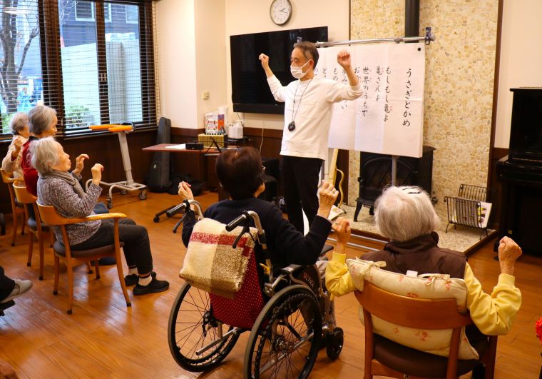 音楽療法で全身リフレッシュ