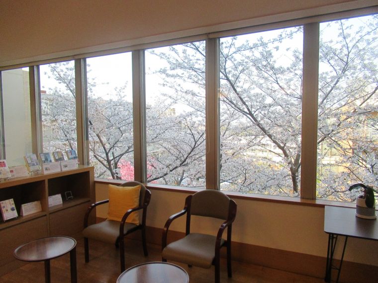 3階共有部からの眺め。