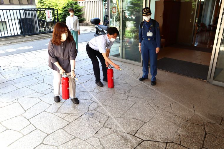 防災訓練を実施しました