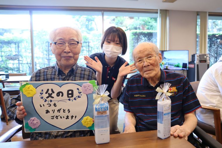 皆さんの笑顔がスタッフの元気の源です！
