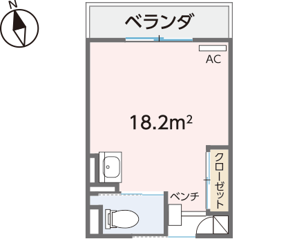 Aタイプ間取り