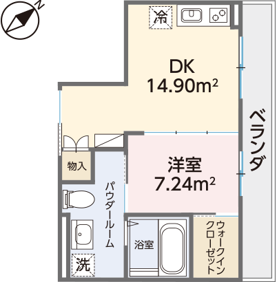 Eタイプ間取り